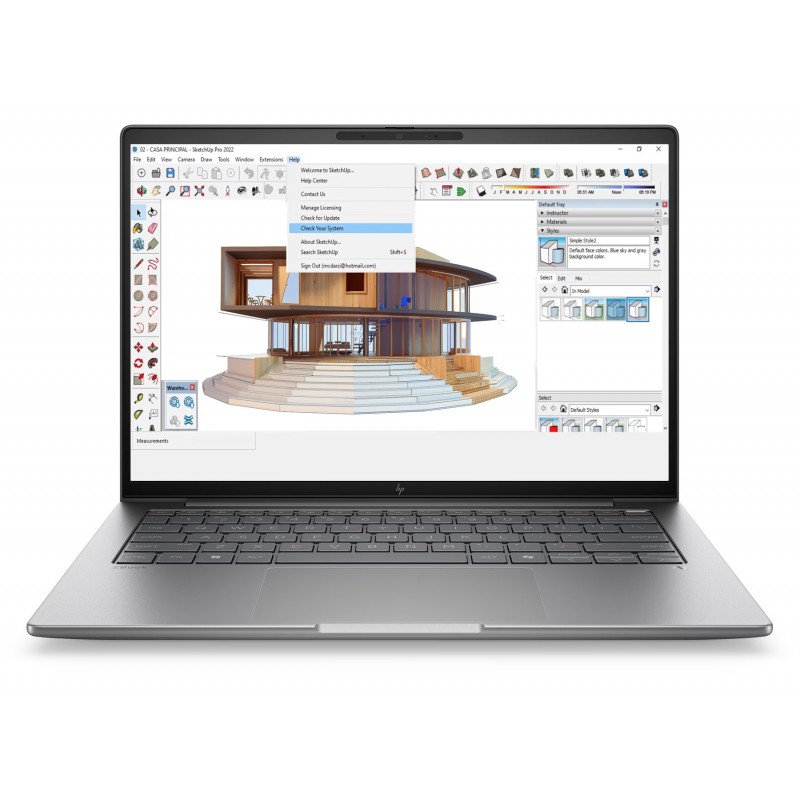 PORT HP ZBOOK 8 G1I 16' U7-255H 32GB 1TB W11P